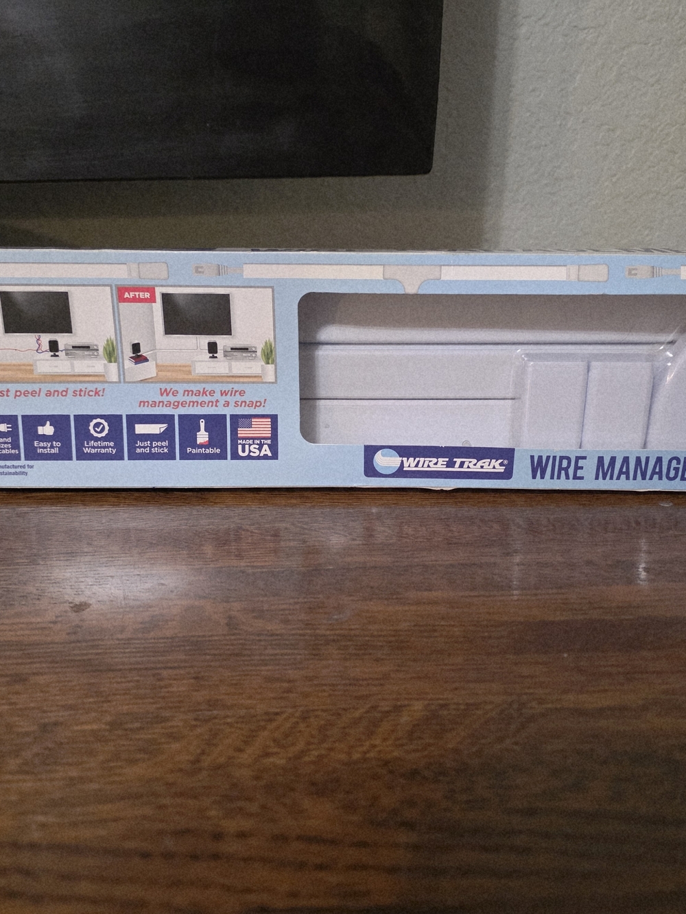 Wire Management Raceway - White - Picture 2 of 5